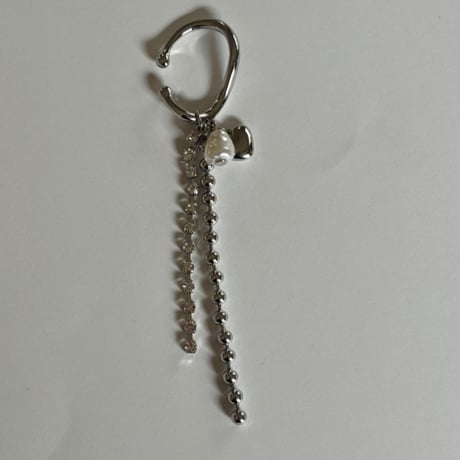 再入荷！2WAY ロングチェーンイヤカフ