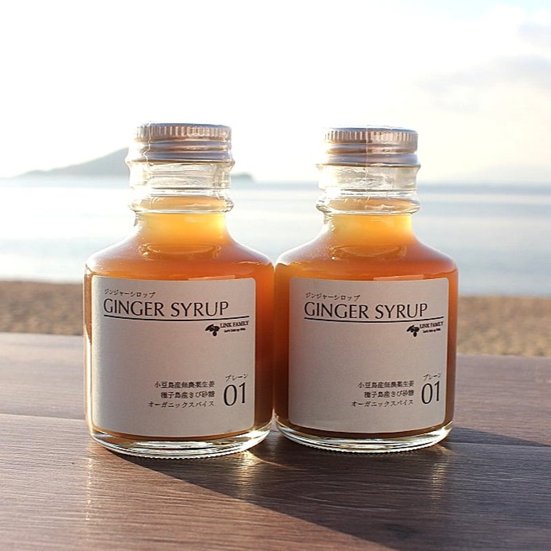 ジンジャーシロップ プレーン 100ml | LINKFAMILY ONLINESHOP