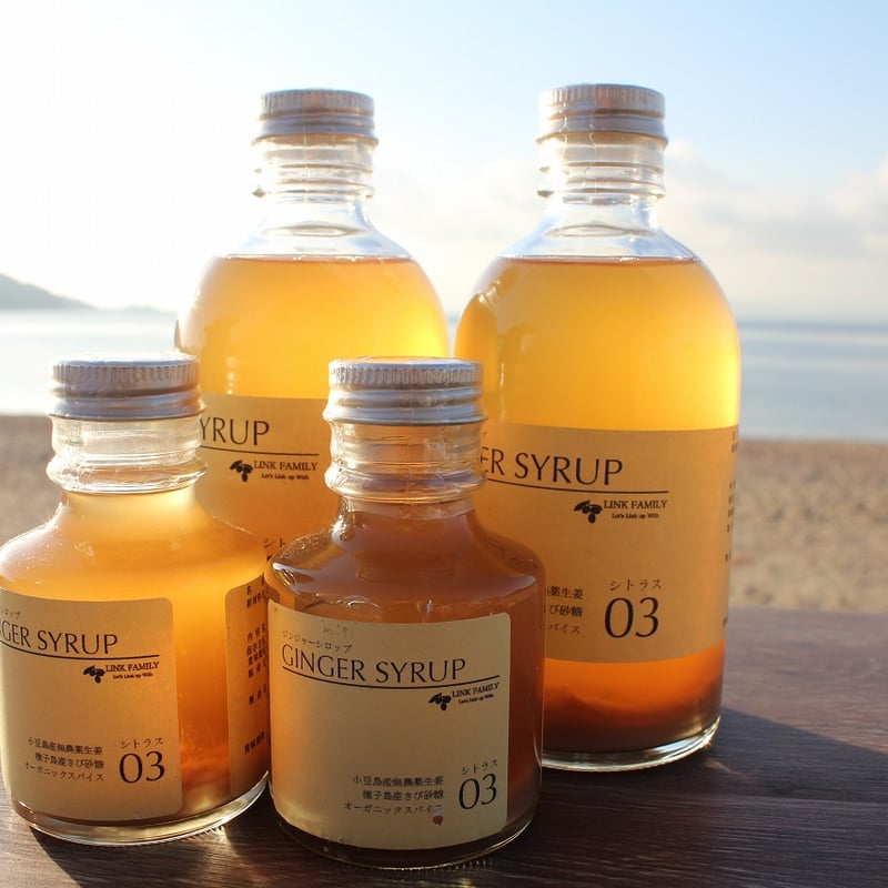 ジンジャーシロップ シトラス 300ml | LINKFAMILY ONLINESHOP