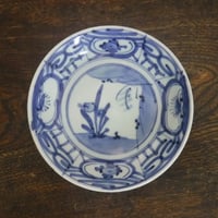 伊万里　草花芙容手小皿A　明治期