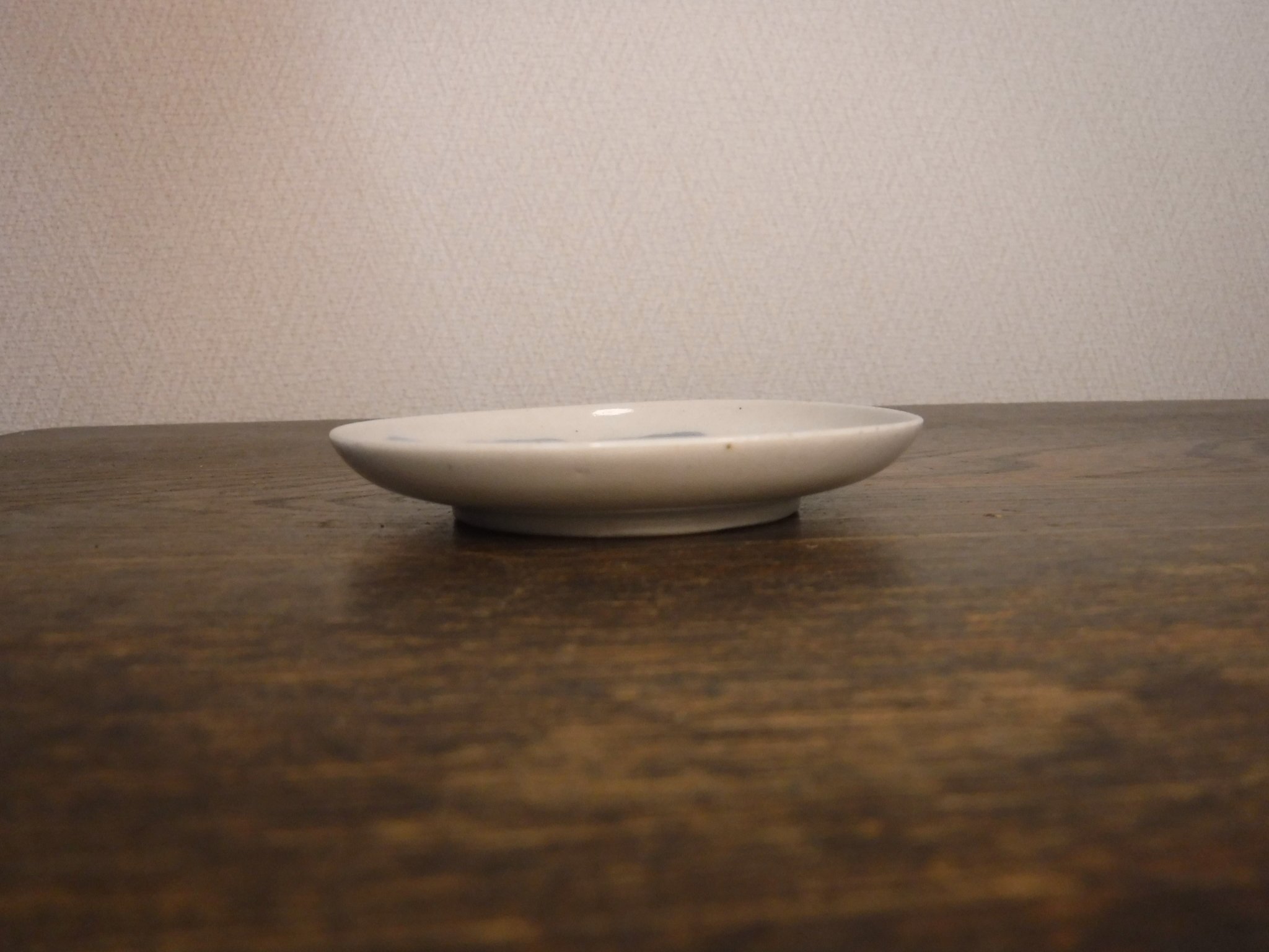 古伊万里 染付 雲鶴文豆皿B 江戸後期～幕末期 | 暮しの染付舎