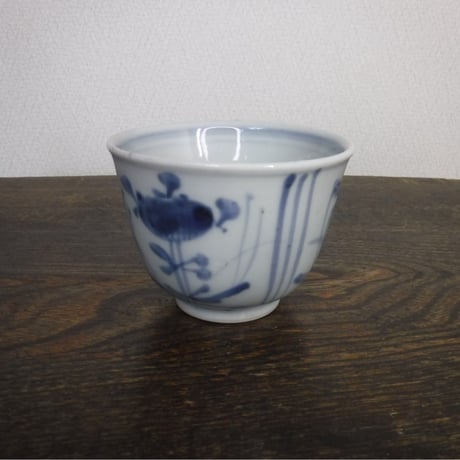 伊万里　牡丹文　蕎麦猪口/向付A　明治期