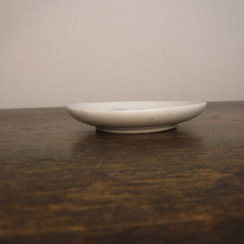 古伊万里 染付 雲鶴文豆皿A 江戸後期～幕末期 | 暮しの染付舎