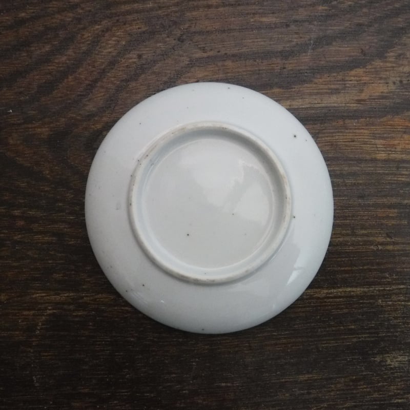 古伊万里 染付 雲鶴文豆皿A 江戸後期～幕末期 | 暮しの染付舎