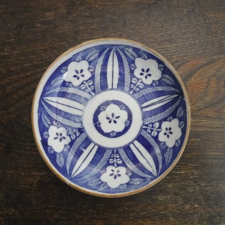 伊万里　染付宝尽小皿　7枚　11cm　明治〜大正期 古伊万里 染付 宝尽くし 七寸皿 - 生活骨董と古布のアンティーク