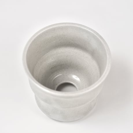 No.6 光沢グレー釉 2.5号鉢