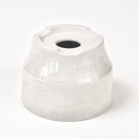 No.5 光沢グレー釉 2.5号鉢