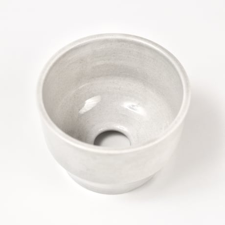 No.5 光沢グレー釉 2.5号鉢