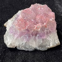 pink sugar druzy amethyst