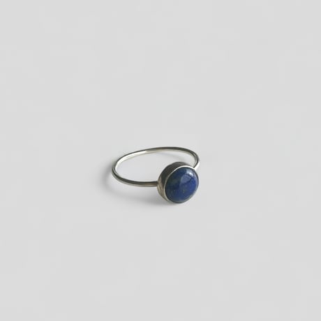 lapis lazuli circle ring