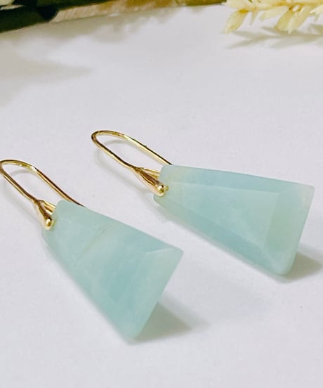 同梱限定 9017 アマゾナイトピアス