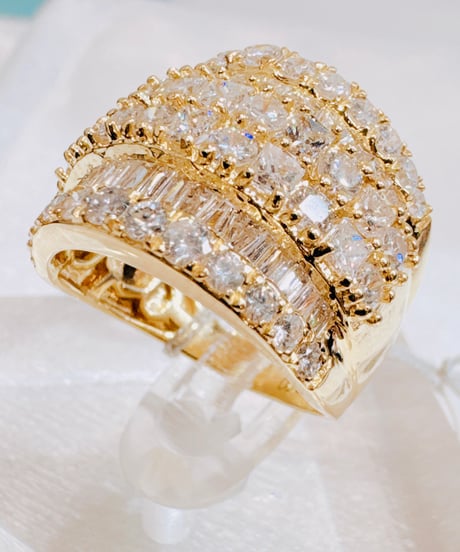 beautiful様 TJF20776 K18YG D3.0ct リング #12