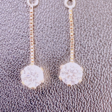 なつこ様 9984 K18YG 0.30ct Moissanite Diamond タラリン2way