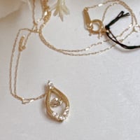 9159 K18YG 3.5mm 0.30ct ブラックダイヤモンドチャーム | Naotto