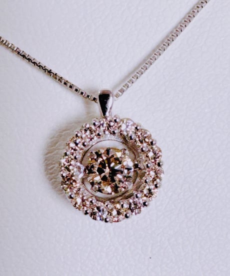 6069 PT900 ダイヤモンド0.30ct/0.20ctネックレス