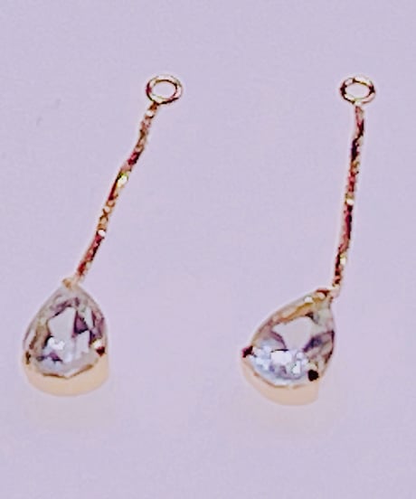 1135 K18YG4X6 0.7ctアクアマリンタラリン