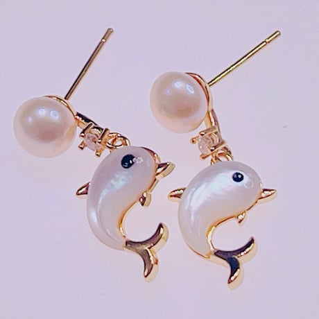 1485 淡水パール,シェルピアス　ポストS925