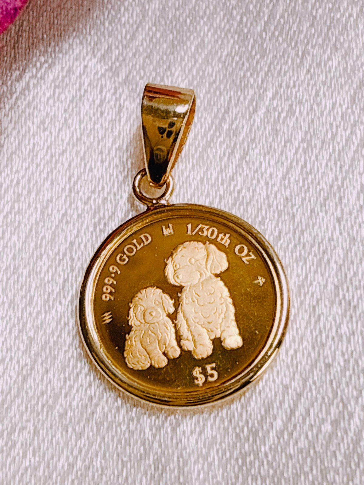 32293 K24 プードルコイン K18枠 | Naotto's shop by AIKAW