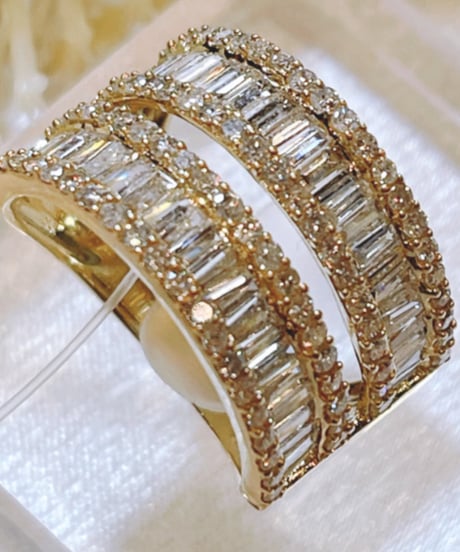 JGJE20015 K18YG D1.8ct リング