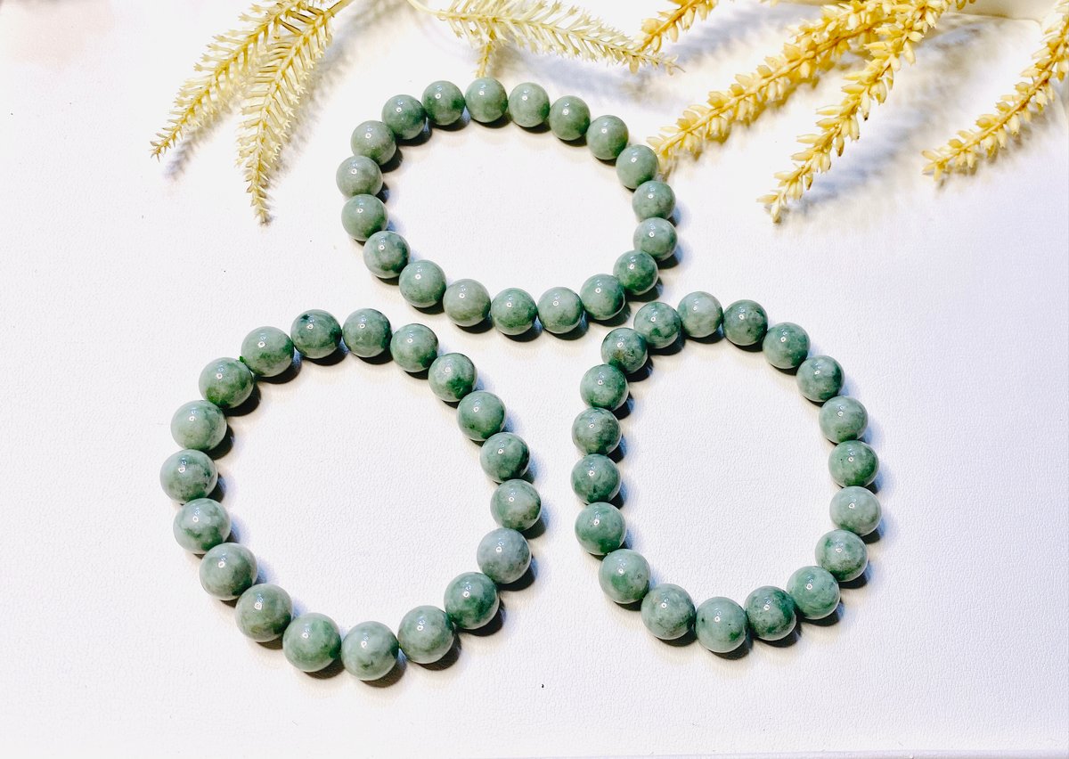 出雲瑪瑙管玉と糸魚川青翡翠１０mmのブレスレット 出雲瑪瑙管玉と糸魚川青翡翠10mmのブレスレット