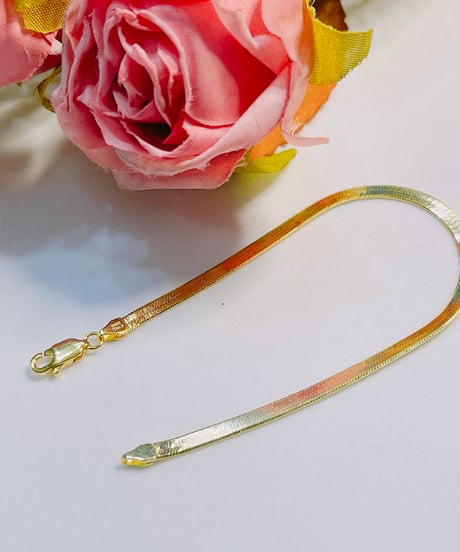 RIE様 3657 イタリアンシルバーブレスレット 16cm