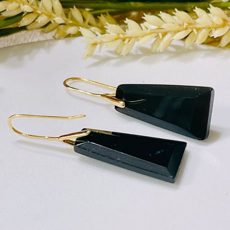 同梱限定 9024 オブシディアンピアス