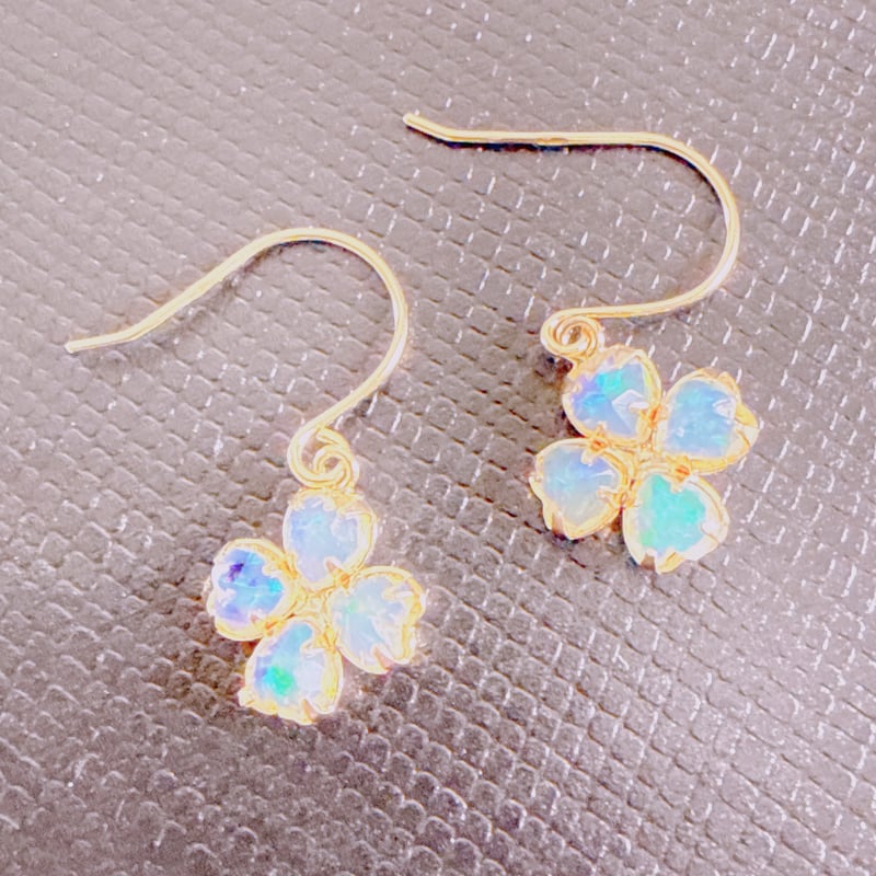 32248 K18YG オパールフックピアス | Naotto's shop by AIKAW