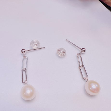9282 淡水パールピアス