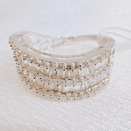 まああ様 TJF20773 K18WG D1.0ct リング #12→