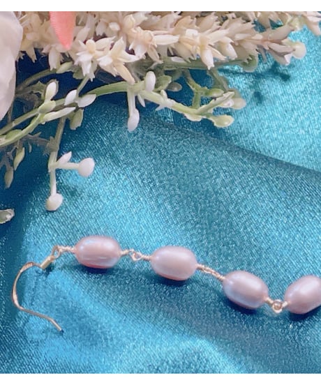 2328 淡水パールピアス