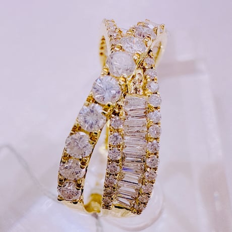 カトちゃん様 JJFT 30759 K18YG D1.00ct リング
