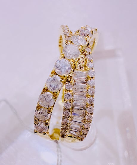 カトちゃん様 JJFT 30759 K18YG D1.00ct リング