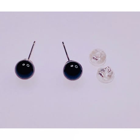 1243 6ミリオニキスピアス　シルバー925