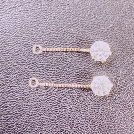 なつこ様 9984 K18YG 0.30ct Moissanite Diamond タラリン2way