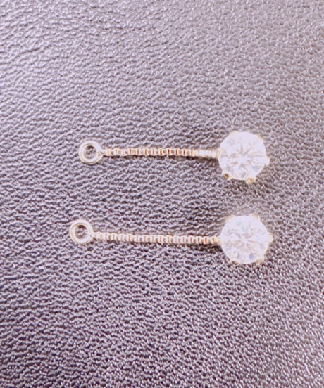なつこ様 9984 K18YG 0.30ct Moissanite Diamond タラリン2way
