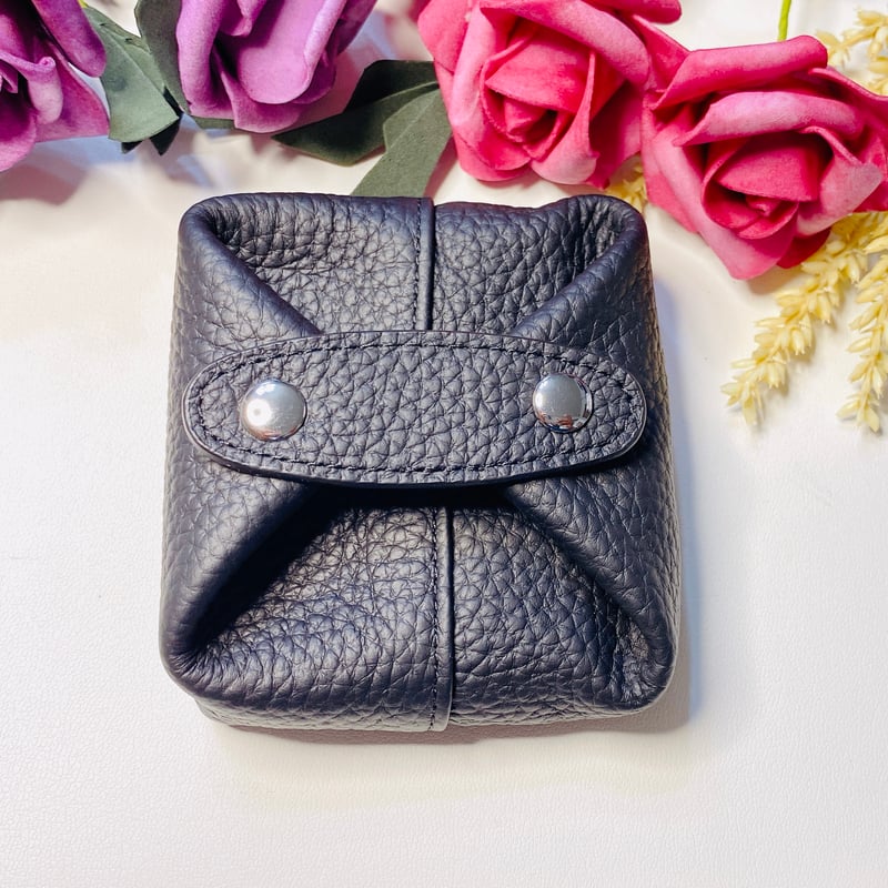 32019 ブラック本革ポーチ | Naotto's shop by AIKAWA PLANE