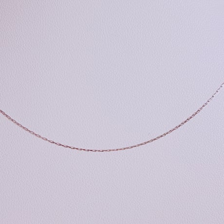 50146 PT900 0.17 華奢ネックレス40cm+3cm