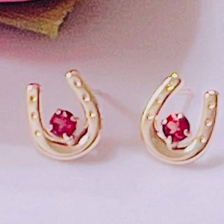 3516 K18 馬蹄ピアス