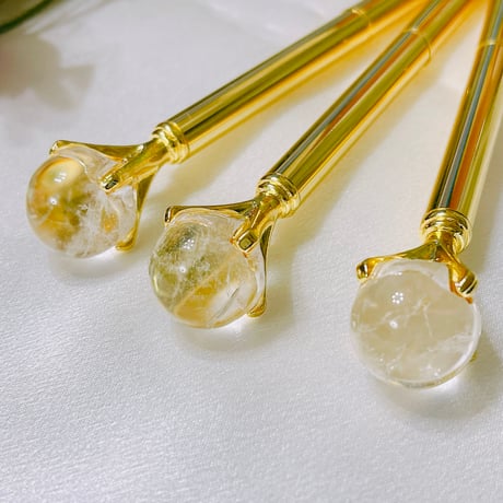 金商品、またはスリランカシルバーが買えた方のみ 水晶ポールペン