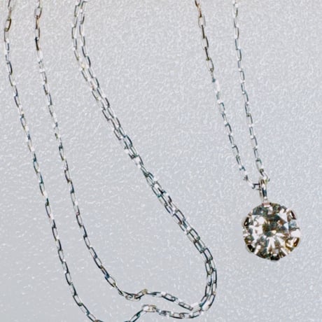 A001448 PT900ダイヤ0.30ctネックレス