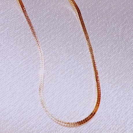 JJFT 30773 K18YG スネークネックレス 0.35 45cm