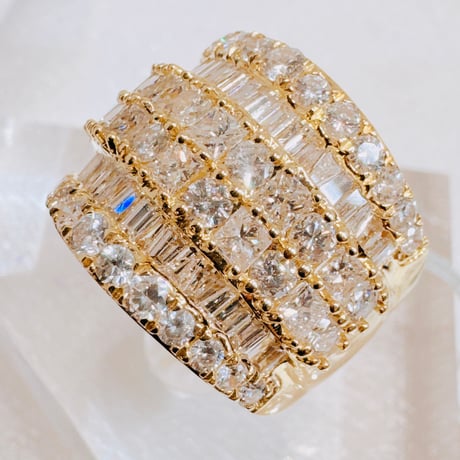 beautiful様 TJF20776 K18YG D3.0ct リング #12