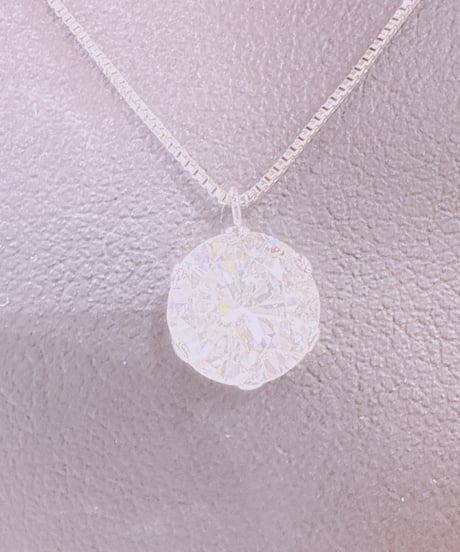 ぐり様 JJFT 30754 PT900 D1.2ct ネックレス スライダー式 A013810
