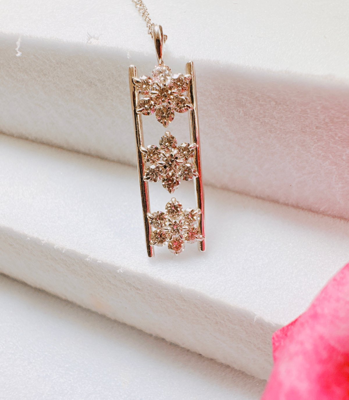 pt.900 天然ダイヤモンドネックレス 45cm 10112 PT900 ダイヤモンド0.58ctネックレス45センチ | Naotto's s