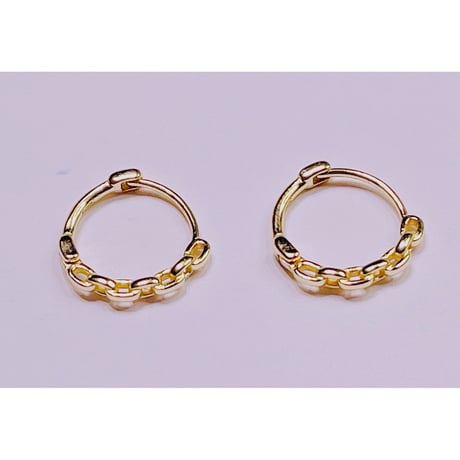 1233 S925フープピアス