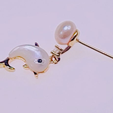 1485 淡水パール,シェルピアス　ポストS925