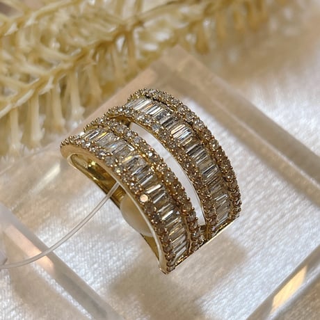 JGJE20015 K18YG D1.8ct リング