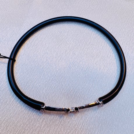 IJK8071 K10WG ダイヤモンド0.05ct馬蹄ブレスレット