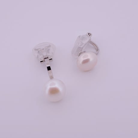 同梱限定 8855 淡水パールイヤリング 金具ステンレス