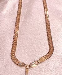 HK250944 イタリアンシルバー キヘイネックレス 45cm